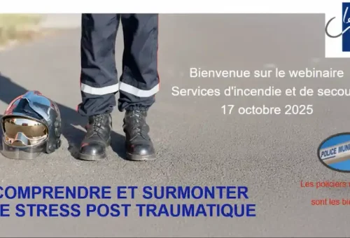 Association APTE, webinaire pour le CNFPT sur "Comprendre et surmonter le stress post-traumatique"