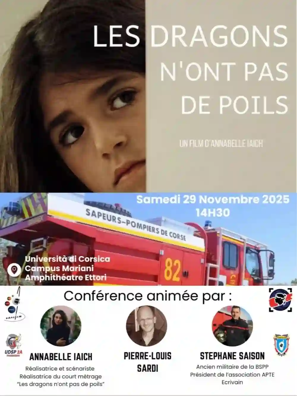 Projection–débat avec le SDIS de Haute-Corse